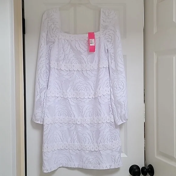 Lilly Pulitzer Zoella Dress in Resort White - Picture 4 of 14